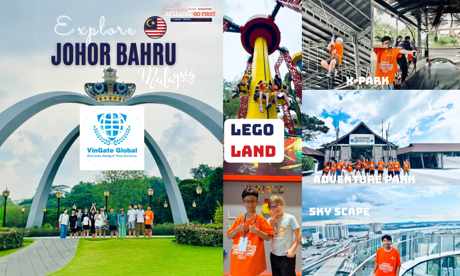 Khám phá Johor Bahru (Malaysia) tại Trại hè Quốc Tế Johor – Singapore 2024 Khám phá Johor Bahru (Malaysia) tại Trại hè Quốc Tế Johor – Singapore 2024