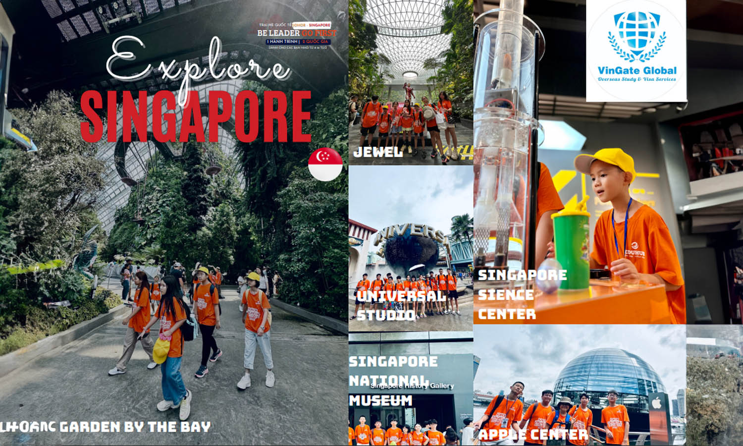 Khám phá Singapore tại Trại hè Quốc Tế Johor – Singapore 2024 Khám phá Singapore tại Trại hè Quốc Tế Johor – Singapore 2024